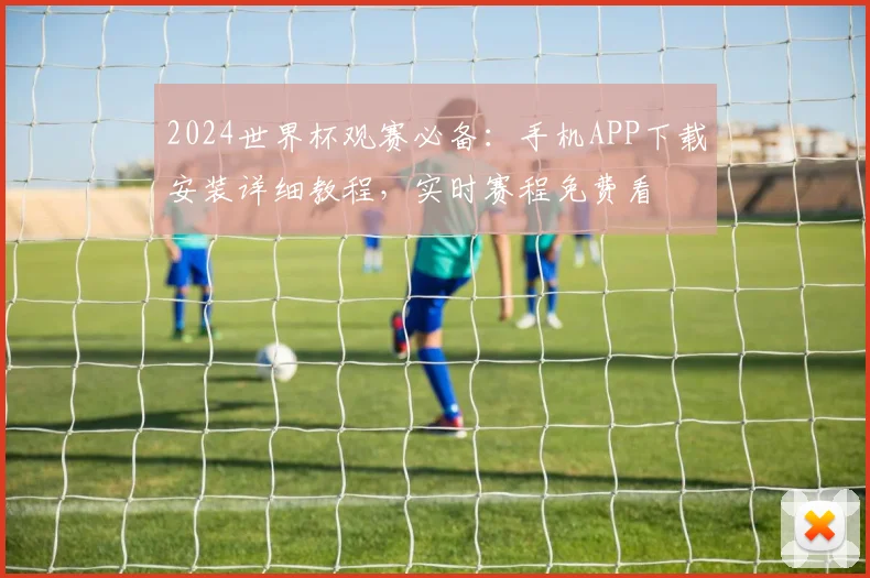 2024世界杯观赛必备：手机APP下载安装详细教程，实时赛程免费看